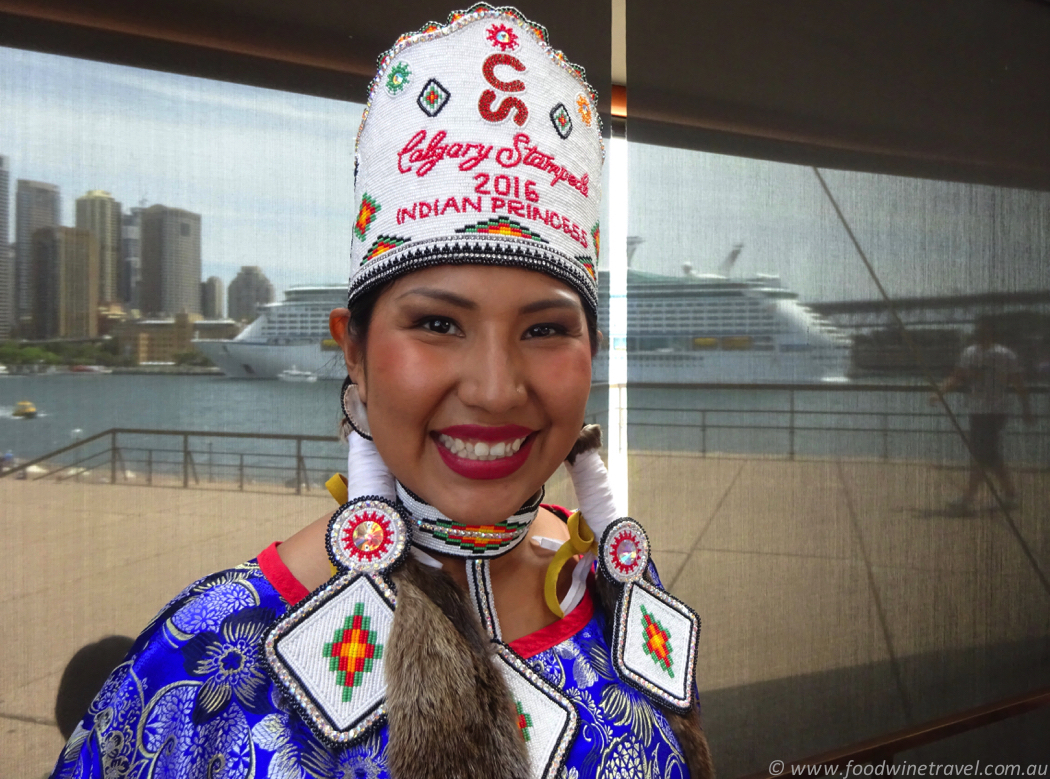 Vanessa Stiffarm 2016 Calgary Stampede Indian Princess