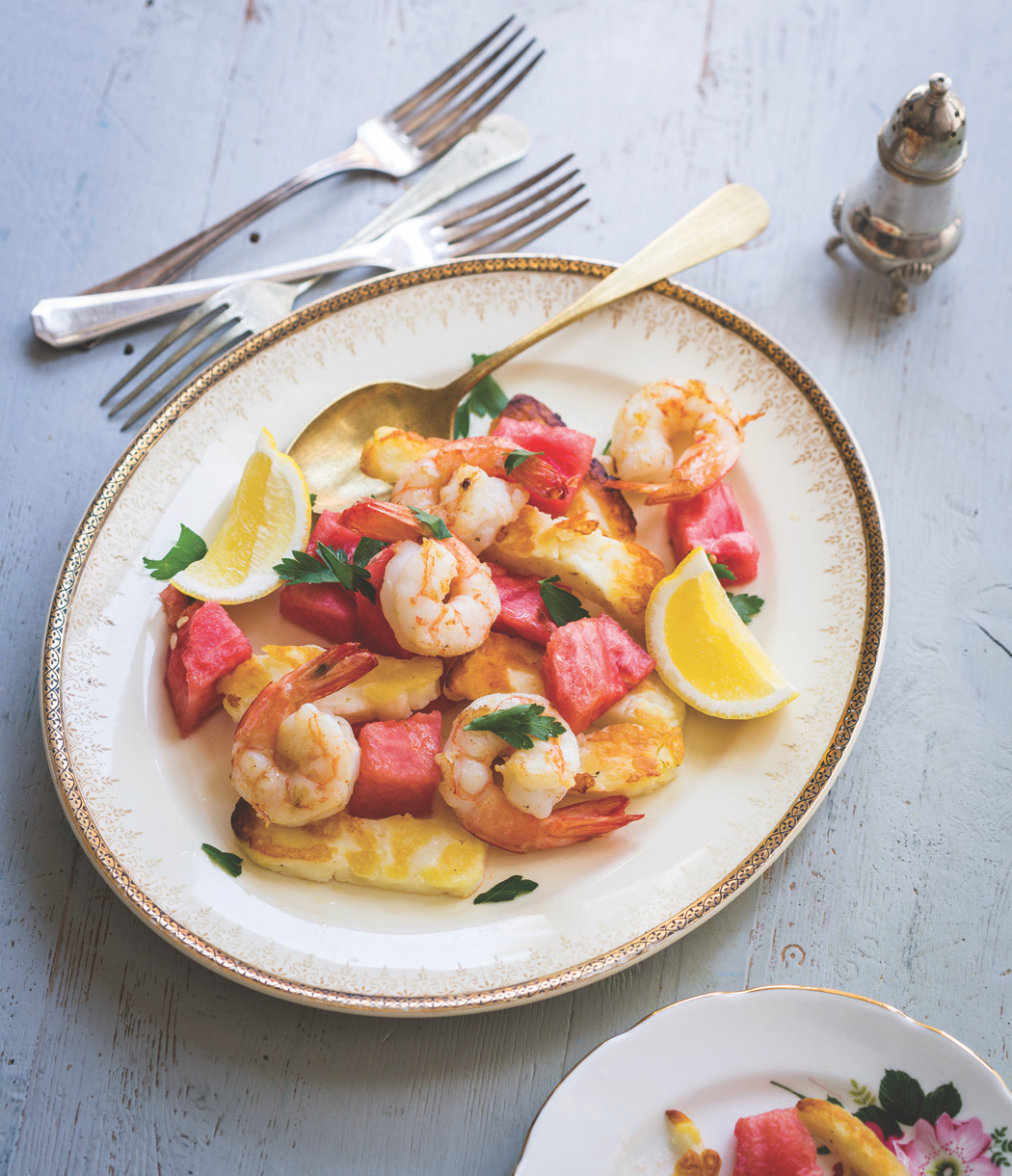 Everyday Mediterranean and a recipe for Watermelon and Haloumi Salad