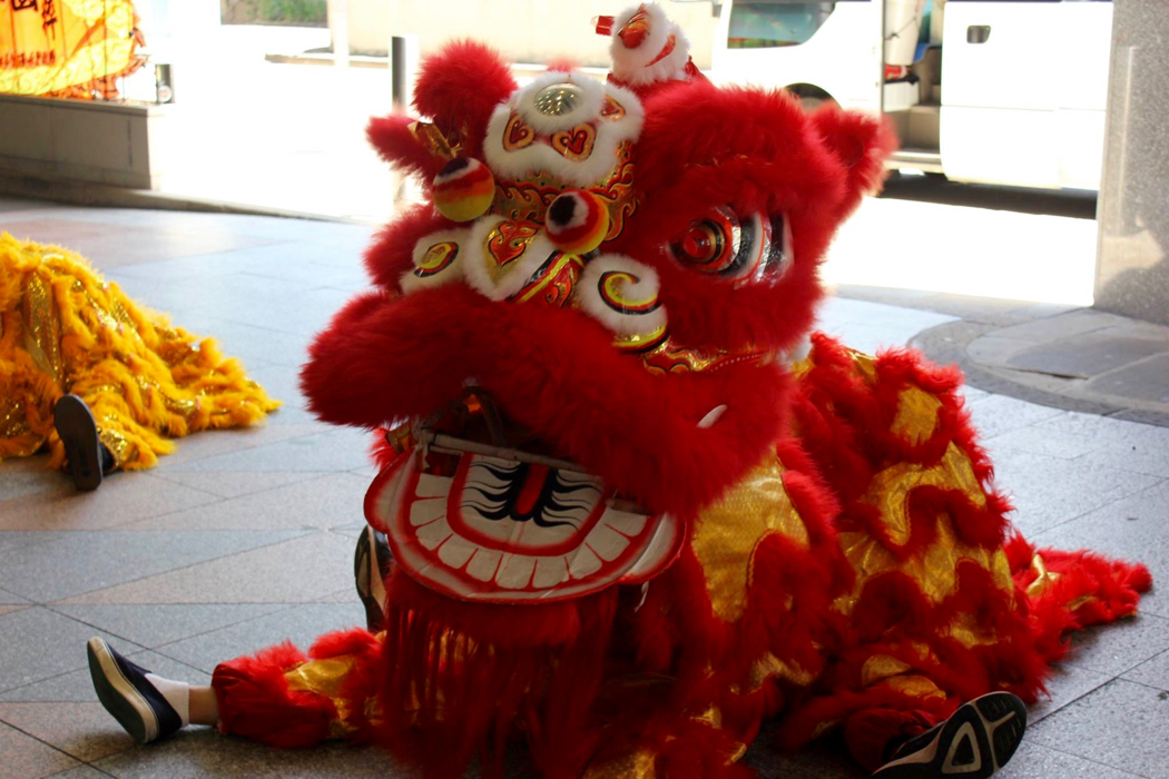 Shangri-La Hotel Lion Dance