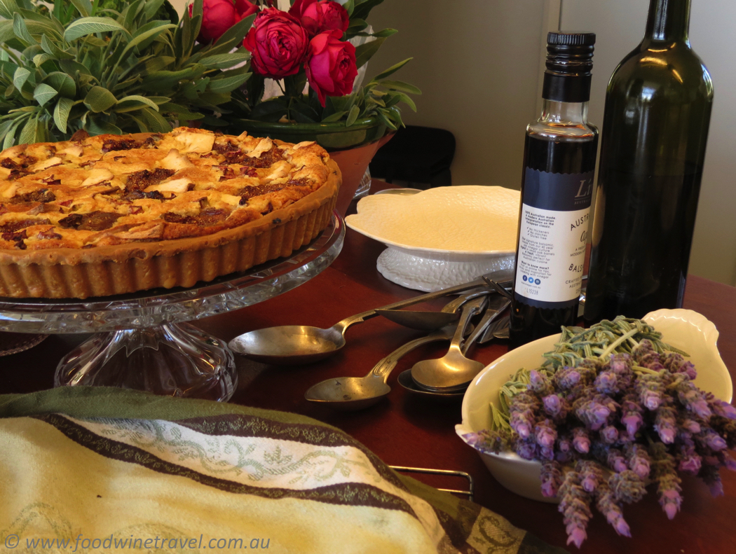 Elizabeth David's chocolate cake, Autumn shared table lunch hosted by Southern Queensland Country, promoting autumn getaways in south east Queensland.