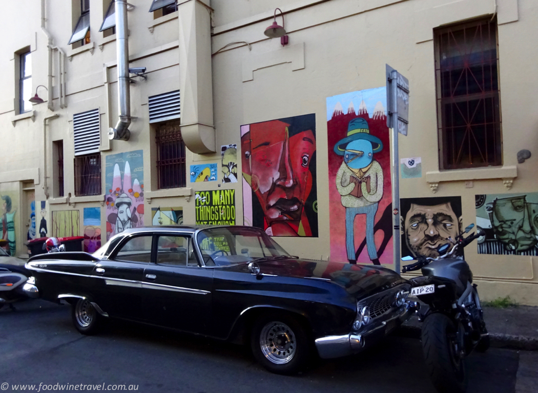 Postcard of the Week Goddard Street Art Newtown Sydney