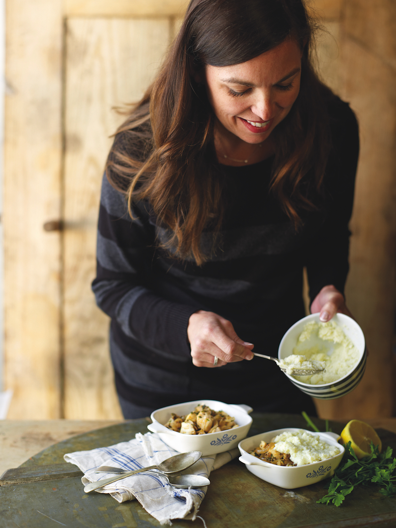 Jane Kennedy making Fish Piemakin from The Big Book of Fabulous Food