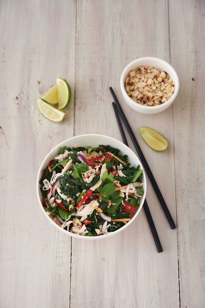 Vietnamese chicken salad recipe, from Love Kale.