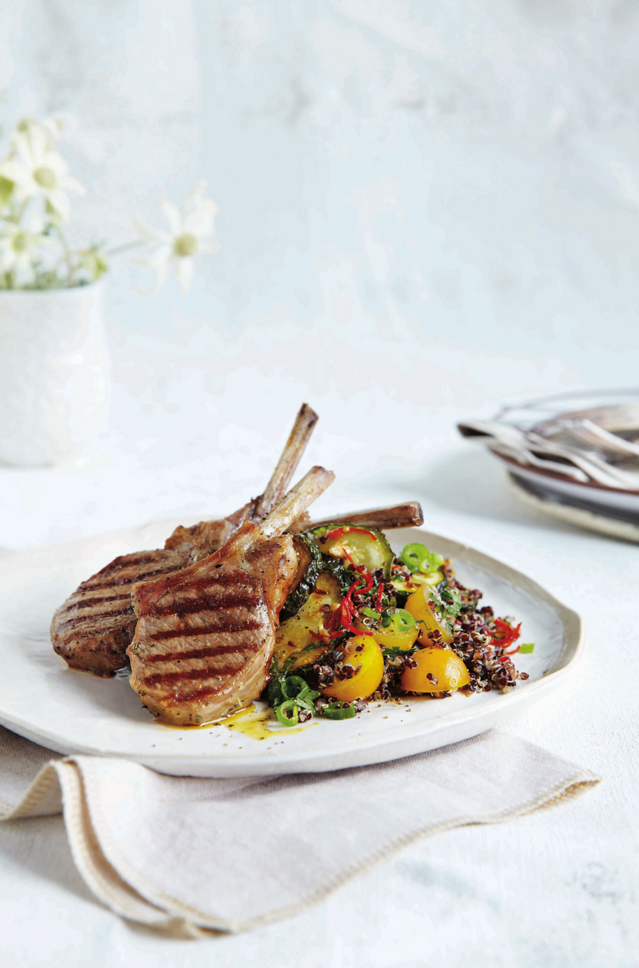 Lamb cutlets recipe, from A Simple Table