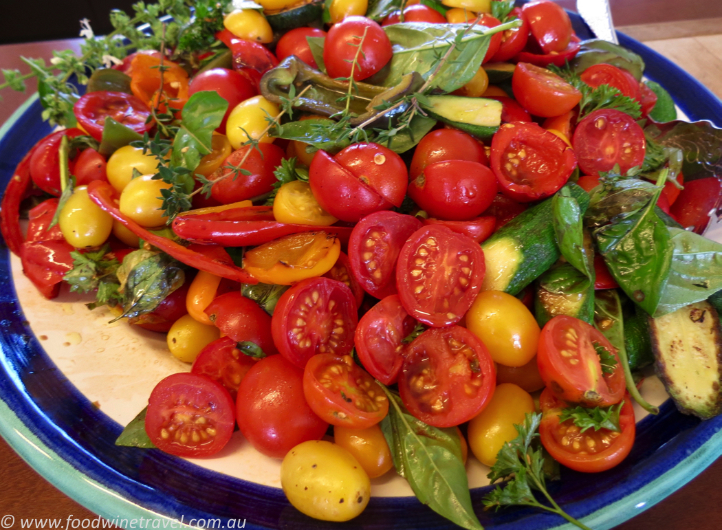 Autumn shared table lunch hosted by Southern Queensland Country, promoting autumn getaways in south east Queensland.