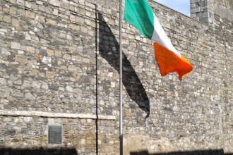 Easter Uprising Kilmainham Jail Irish Flag