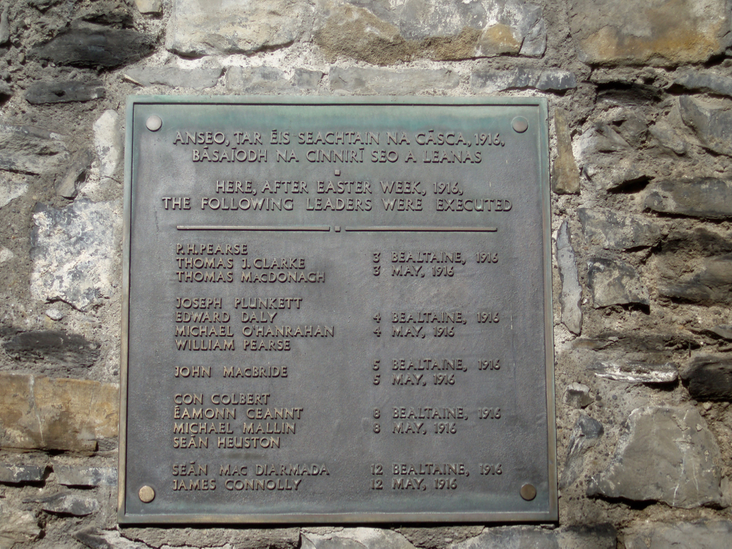 Kilmainham Gaol Dublin Easter Uprising in Ireland