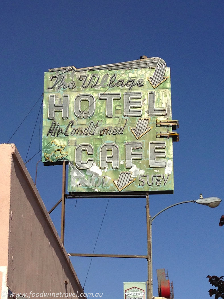 Route 66 Cafe Sign