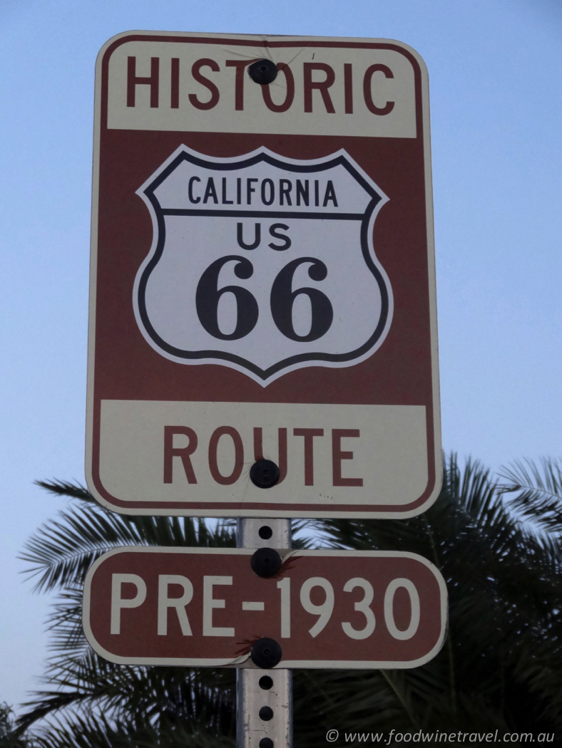 Route 66 California Sign