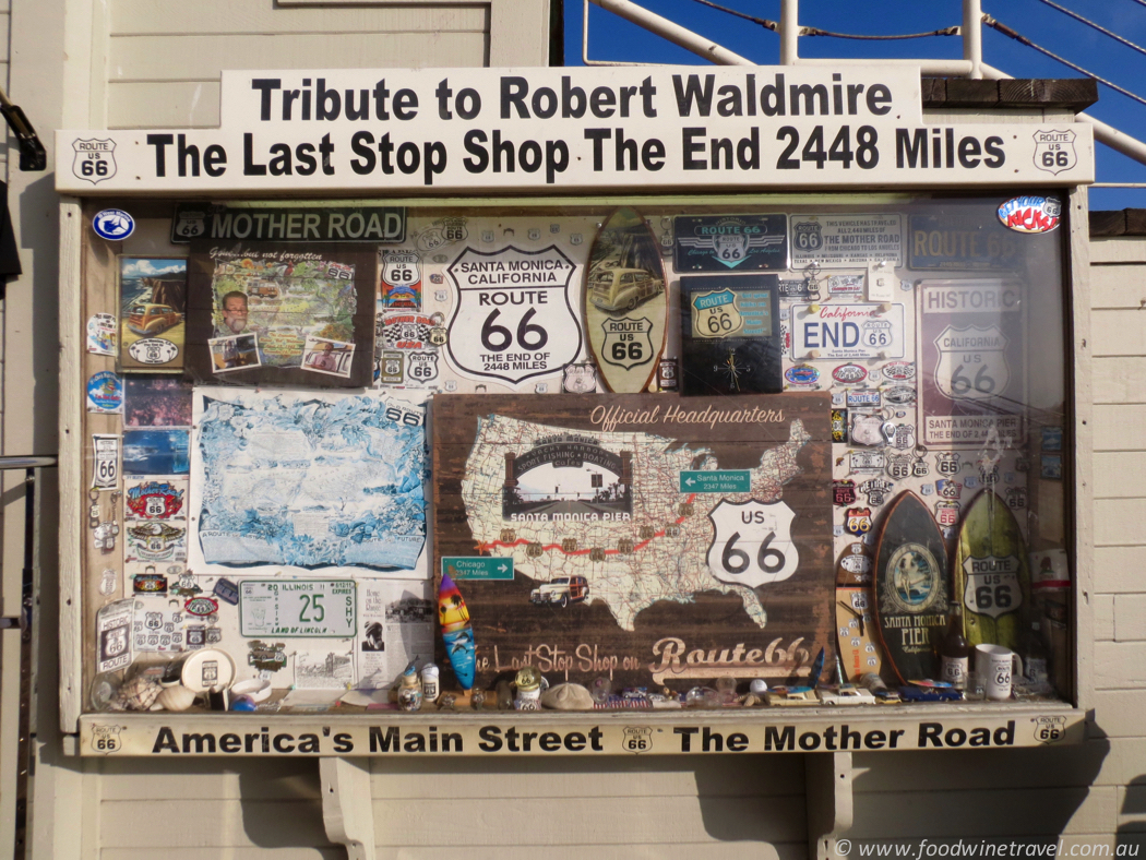 Santa Monica Pier, the end of Route 66