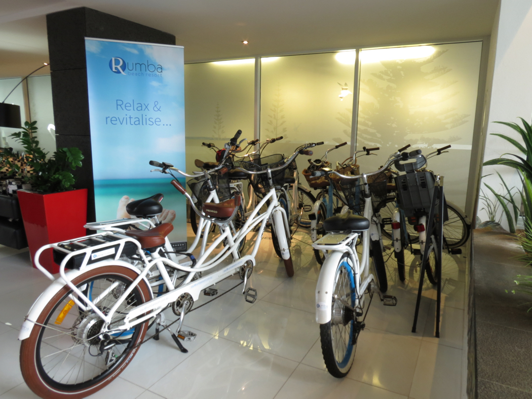 Bikes For Hire at Rumba Beach Resort