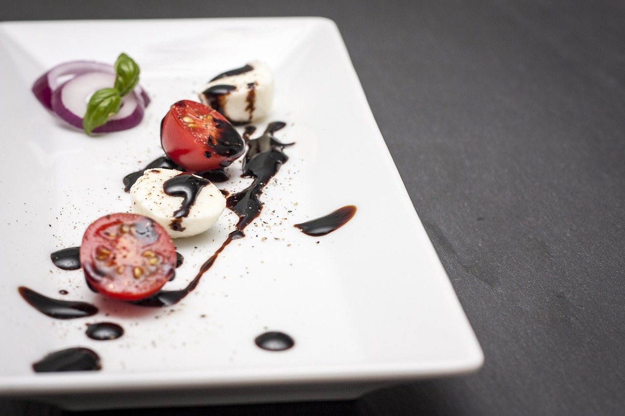 Tomato and Balsamic Reduction