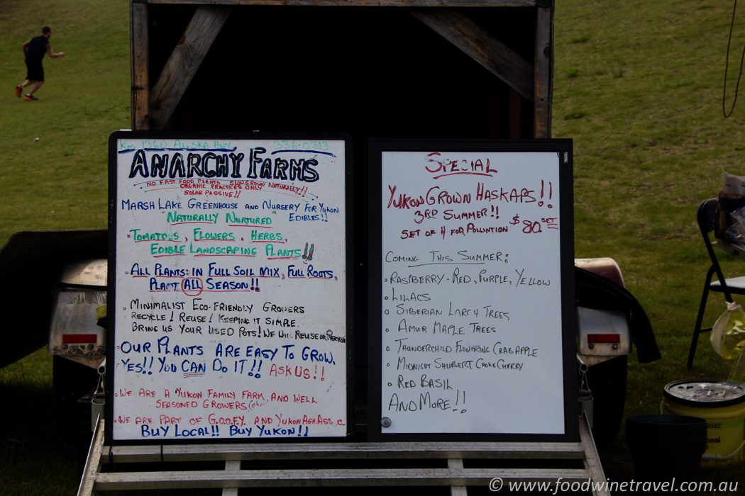 Anarchy Farms Fireweed Community Market Whitehorse