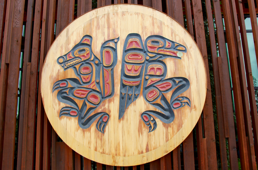 Carving at the Kwanlin Dun Cultural Centre