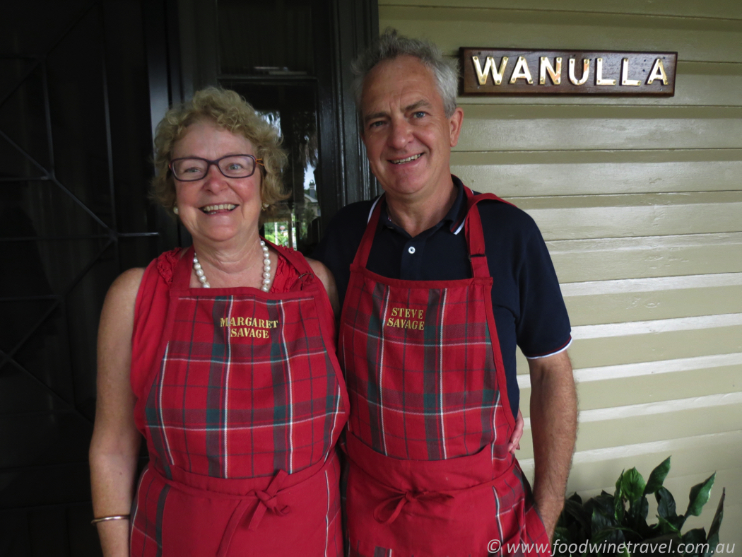 B & B Wanulla run by Steve and Margaret Savage