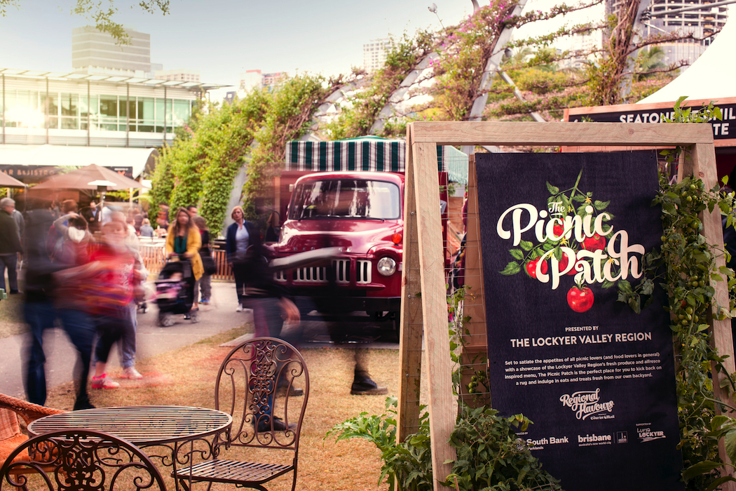 Picnic Patch Hunting Club beer paddles Paul West at Epicurious Garden Regional Flavours Queensland produce South Bank Parklands