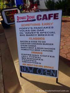 Ridgee Didge Cafe Barcaldine