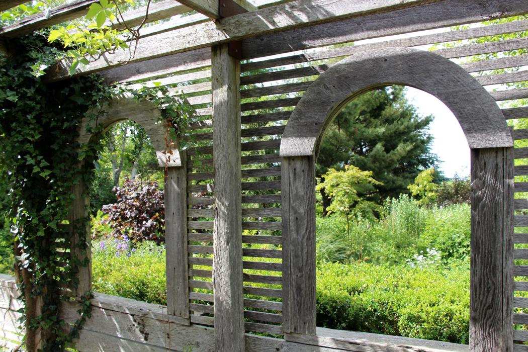 The Tangled Garden created by Beverly McClure in Nova Scotia.