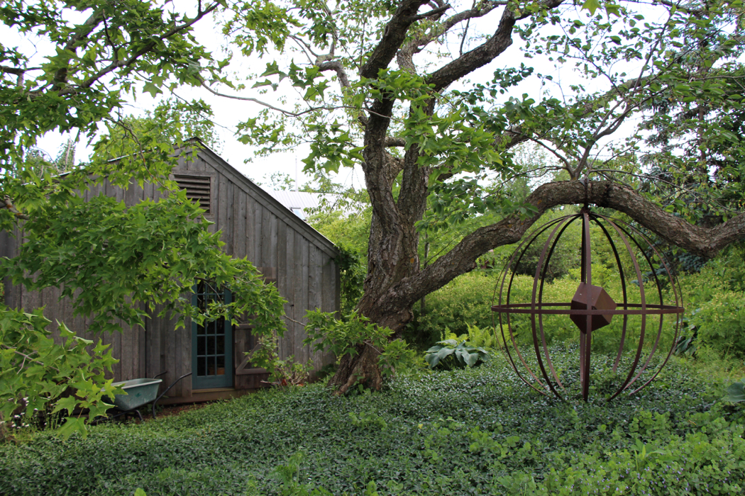 The Tangled Garden created by Beverly McClure in Nova Scotia.