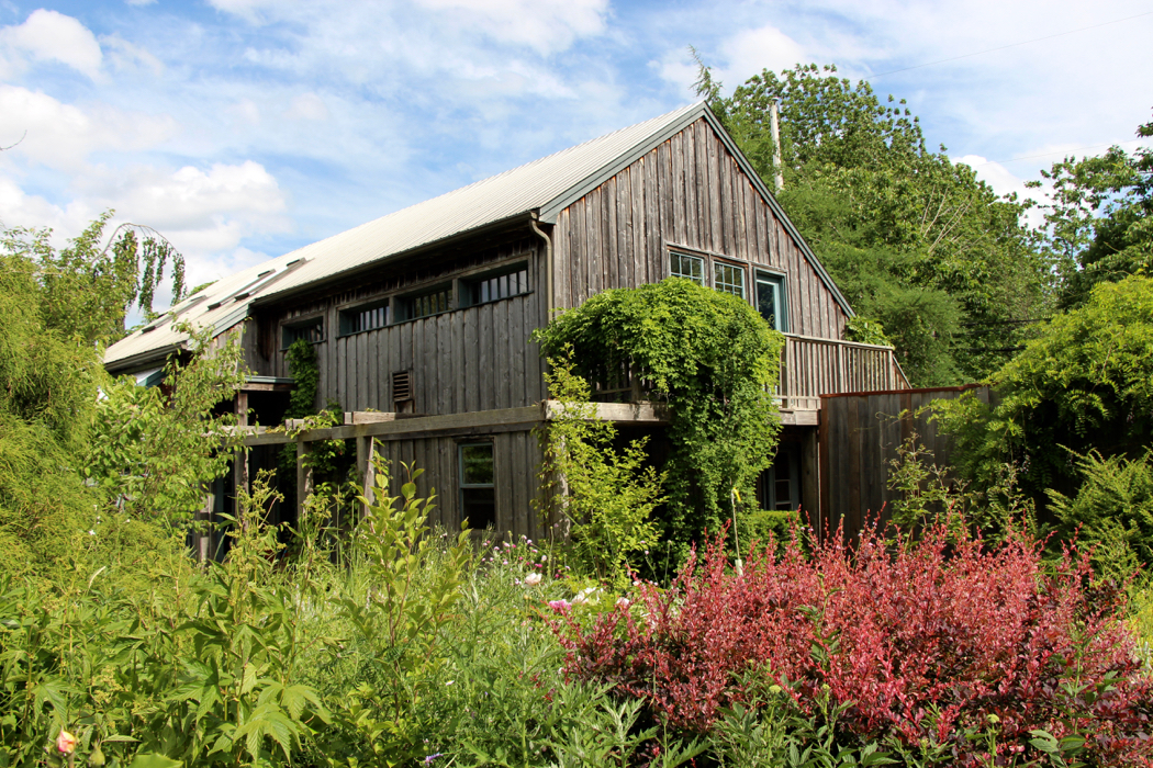 The Tangled Garden created by Beverly McClure in Nova Scotia.