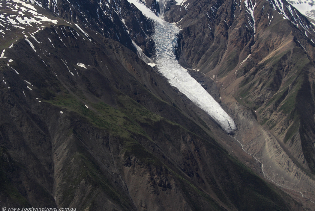 Flightseeing over Yukon Canada Kluane National Park