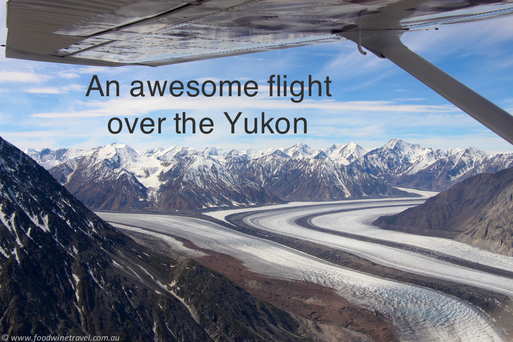 Flightseeing over Yukon Canada Kluane National Park