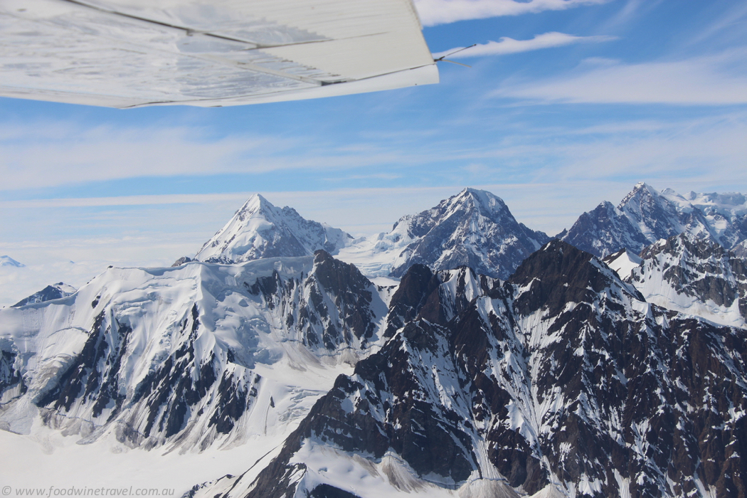 Flightseeing over Yukon Canada Kluane National Park