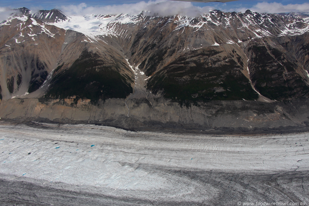 Flightseeing over Yukon Canada Kluane National Park