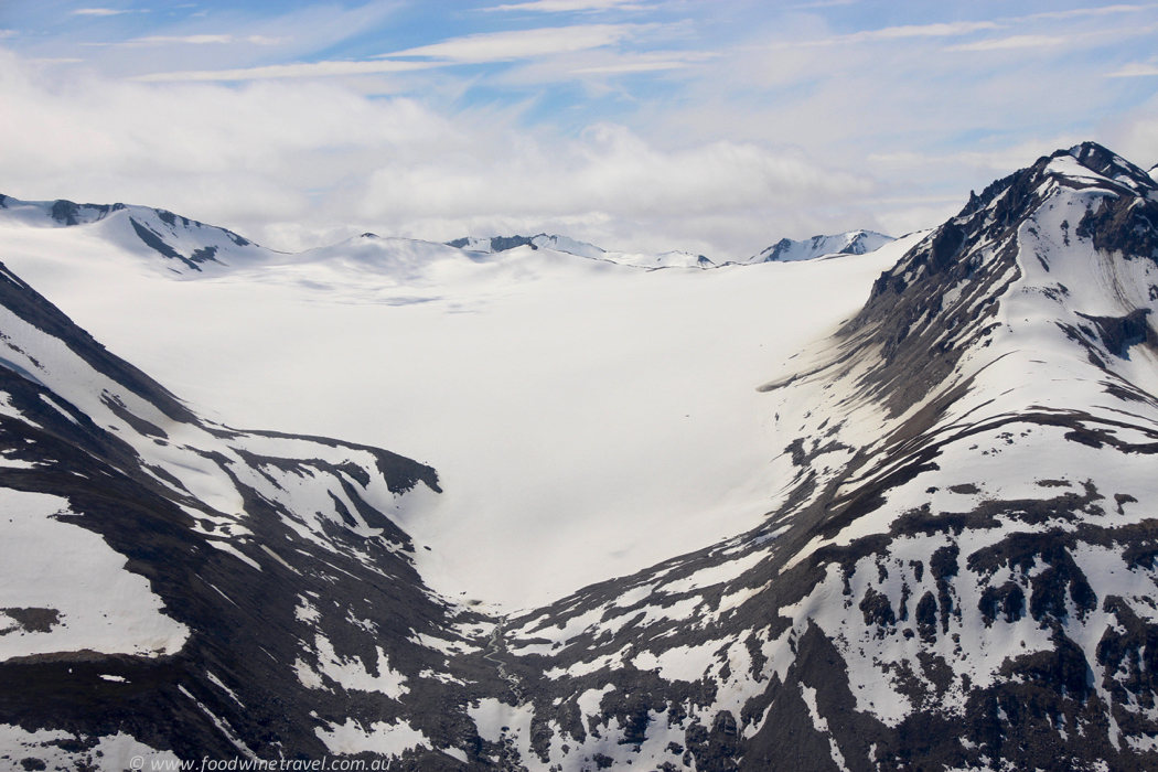 Flightseeing over Yukon Canada Kluane National Park