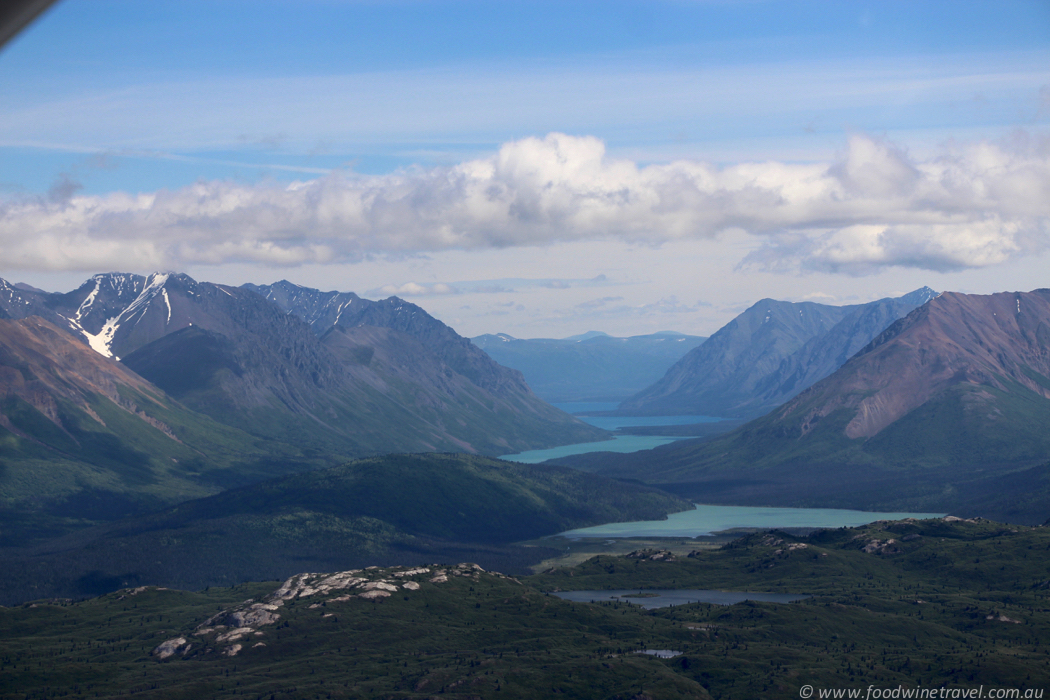 Flightseeing over Yukon Canada Kluane National Park