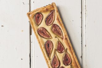 Food For Sharing Italian-Style fig and almond tart