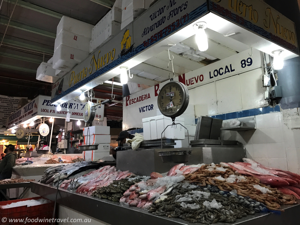 Mercado de San Juan San Juan Market Mexico City seafood