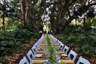 Botanic Gardens Adelaide Anthony Myint lunch Tasting Australia