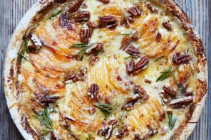 Sweet Potato, Gruyere and Pecan Gratin, Perfect Plates in 5 Ingredients, John Whaites, Great British Bake Off