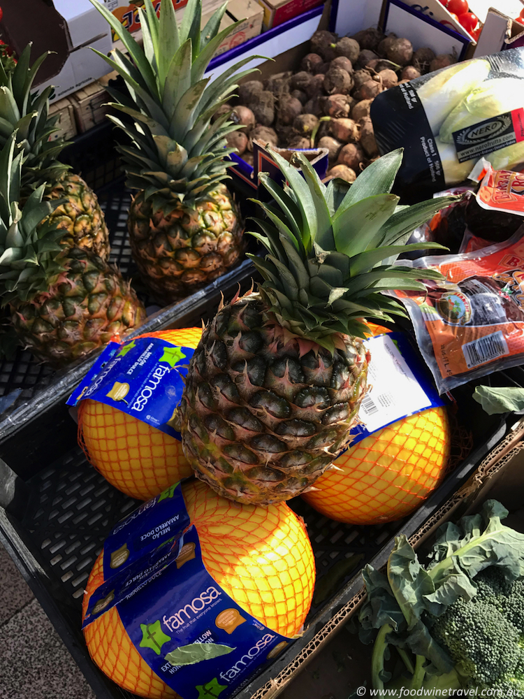 Matera Market pineapples