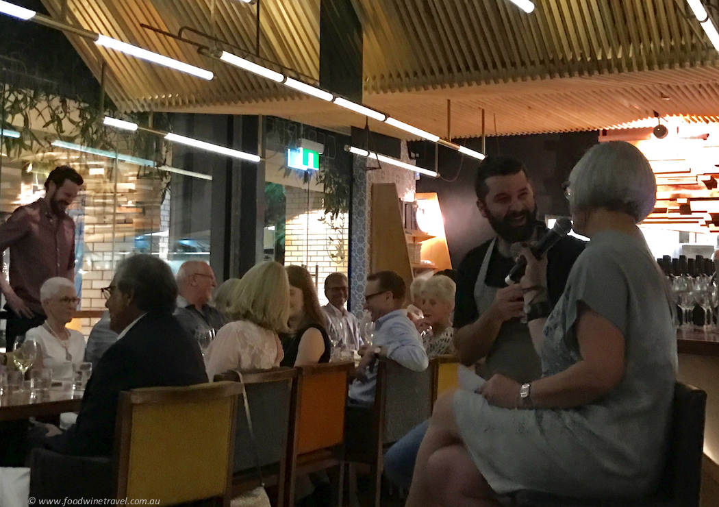 Gerard's Bistro Chef Ben Williamson talks to Lisa Hudson of Qantas Epiqure