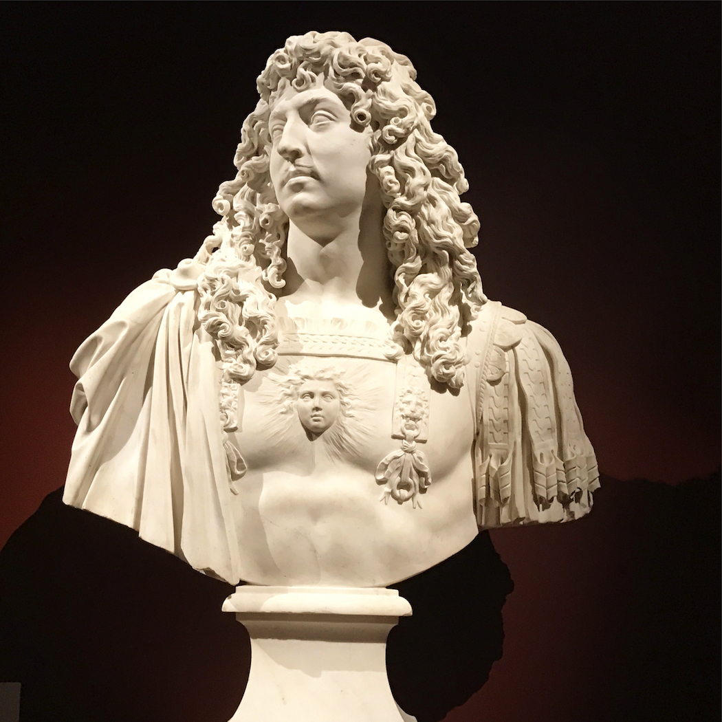 Jean Varin marble bust of Louis XIV 1665 to 66