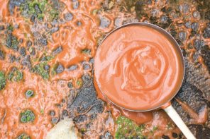 The Palomar Cookbook recipe for Velvet Tomatoes