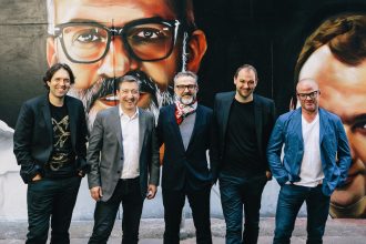 Chefs Ben Shewry, Joan Roca, Massimo Bottura, Daniel Humm, Heston Blumenthal, at Higson Lane, Melbourne