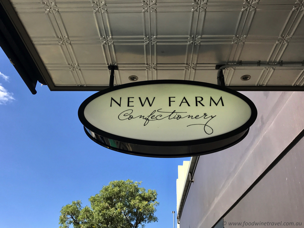 New Farm Confectionery Sign