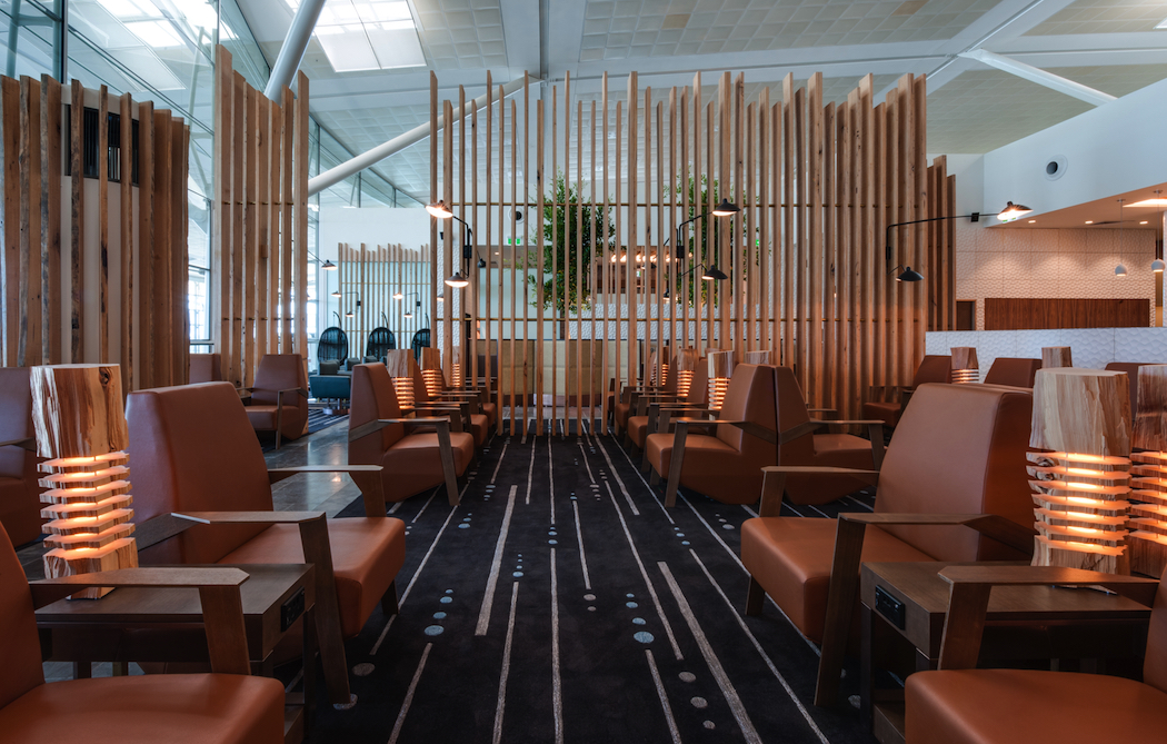 Plaza Premium Lounge Brisbane interior