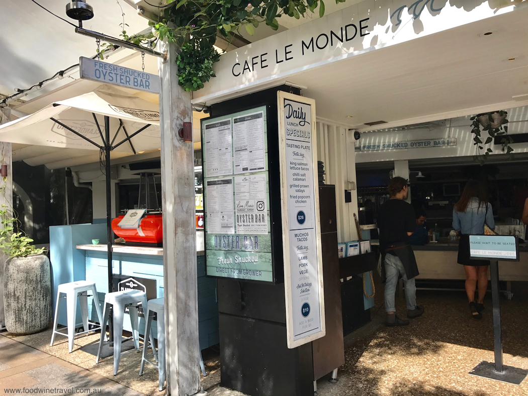 Noosa Food and Wine Festival Oysters Cafe Le Monde 1