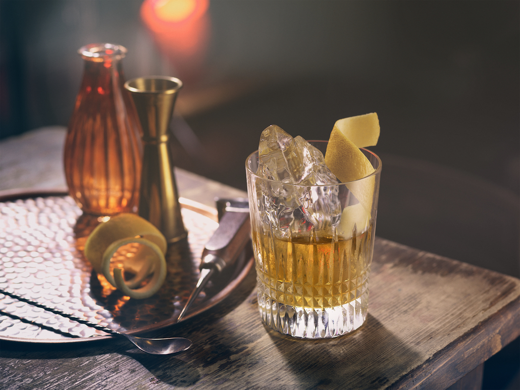 Drambuie Rusty Nail Cocktail