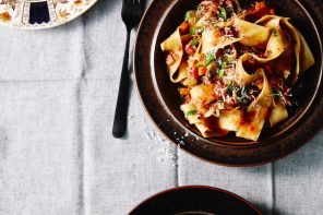 All Day Cafe pappardelle with duck ragu