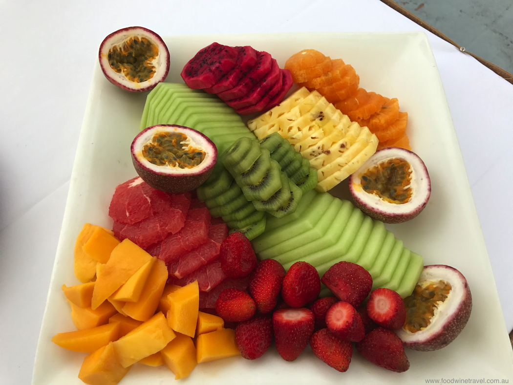 Whitsundays Food Tropical fruit at Coral Sea Resort