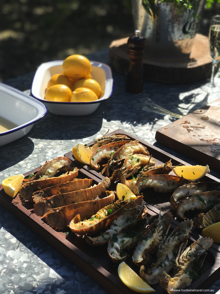 Sandstone Point grilled Moreton Bay bugs