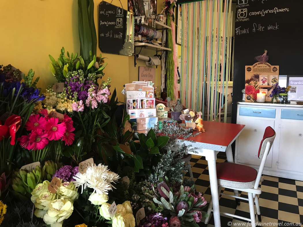 Canary Jane's Flowers, Hawthorn, best Melbourne florists, Rebecca Stacey, best Australian travel writers, Christine Salins.