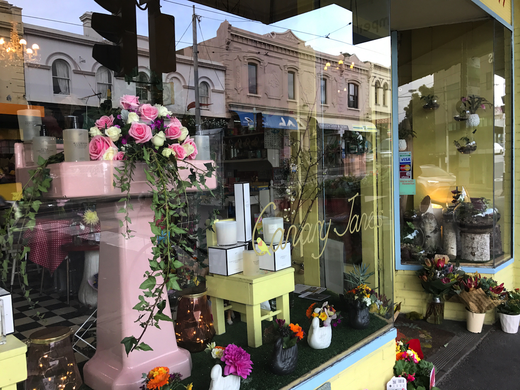 Canary Janes Flowers Hawthorn, best Melbourne florists, best Australian travel bloggers.