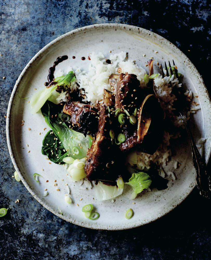 Asian-style sticky lamb ribs recipe, from Low & Slow cookbook