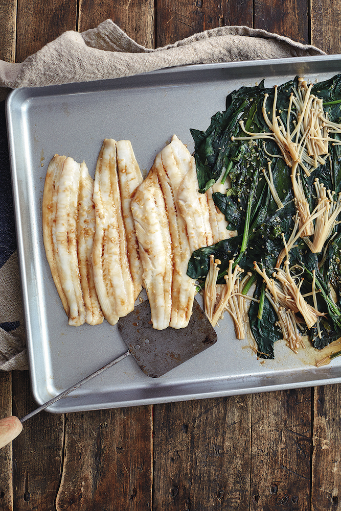 One Pan Roasts Recipe For Asian Steamed Sole